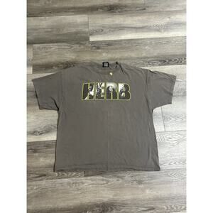 Vintage 2004 Bob Marley Herb Grey Shirt Y2K Drugs Streetwear - Men’s XXL 2XL